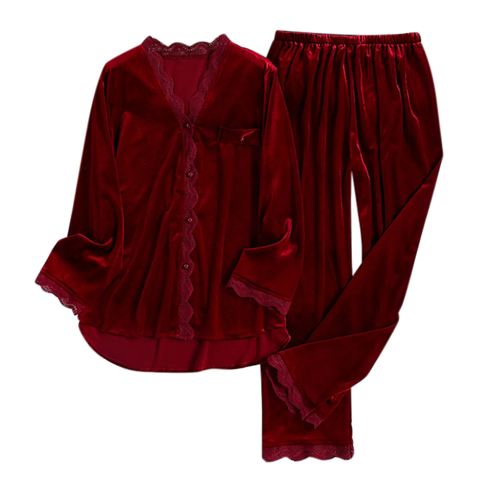 Атласная пижама женские зимние теплые наряды Золотая Бархатная ночная рубашка