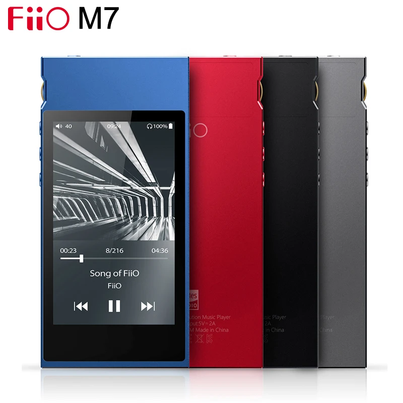 FiiO M7 High-Resolution Lossless music Player ES9018Q2C Bluetooth4.2 aptX-HD LDAC Touch Screen MP3 Support FM Radio | Электроника