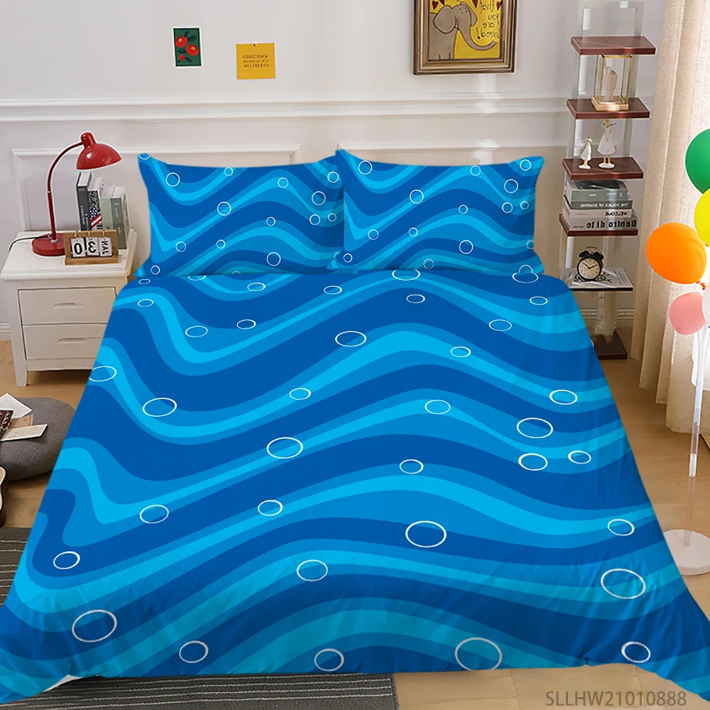 

Bedding Set Luxury Duvet Cover Set 2/3 Pcs Boys Girls Unique Design Bed Set King Queen Full Double Size