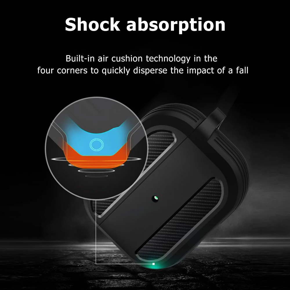 

For Apple Airpods pro Airpods3 Case Earphone Shell With Hook Cover For Apple Air Pods 3 Pro Case Wireless Bluetooth Charging Box