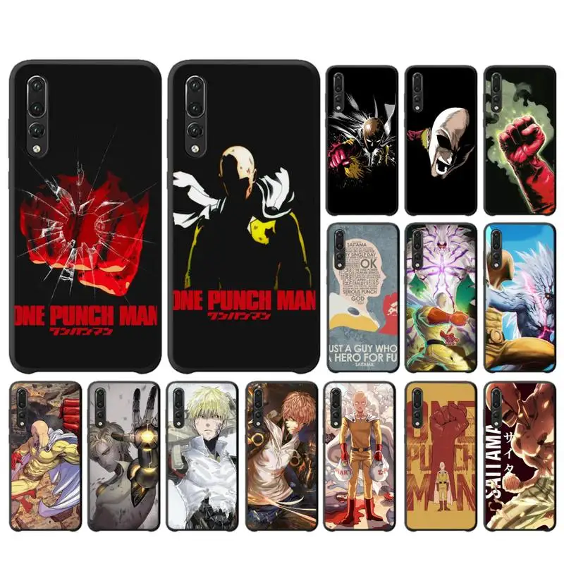 

MaiYaCa One Punch Man Phone Case for Huawei P30 40 20 10 8 9 lite pro plus Psmart2019
