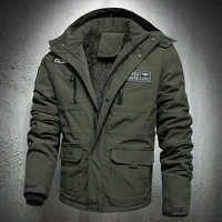 2021 men military jacket cotton hooded outwear jacket parkas winter fashion jacket men tactical jacket army coat plus size m 5xl