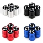 4 шт., разноцветные накладки на колеса Автомобильные клапаны для колесных шин, для Ssangyong kyron rexton, korando actyon, автомобильные аксессуары