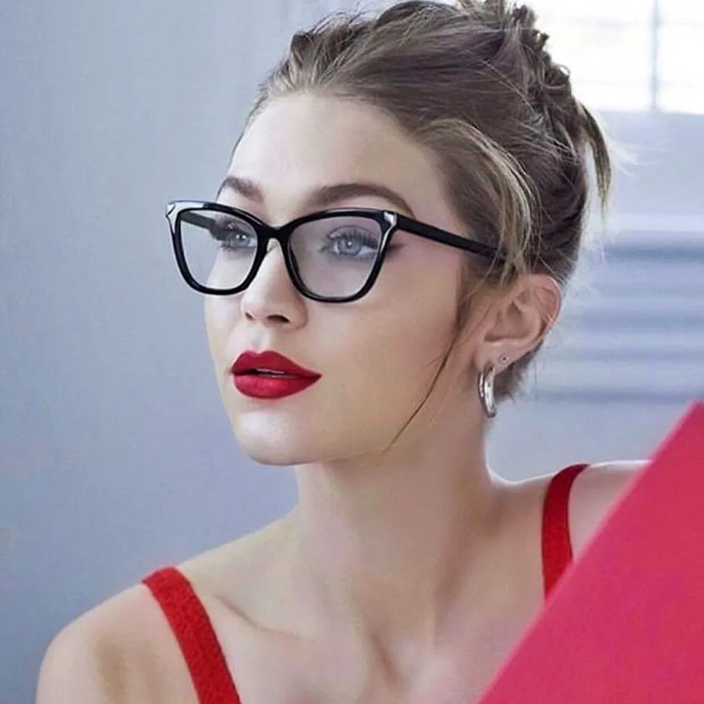 Новые очки для чтения в полной оправе мужчин и женщин компьютерные по рецепту