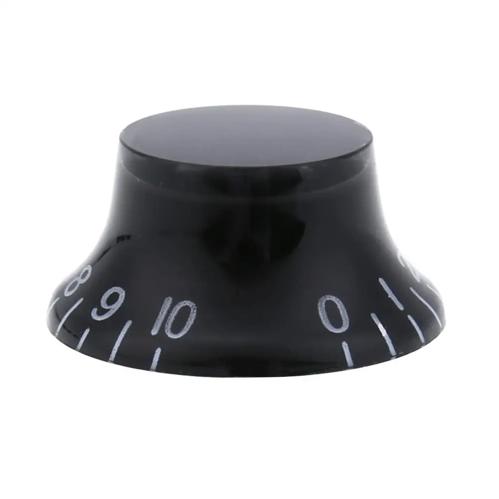 4 teilesatz elektrische gitarre bass volumen knob lp sg transparent acryl potentiometer cap gitarre musical instrument zubehör free global shipp