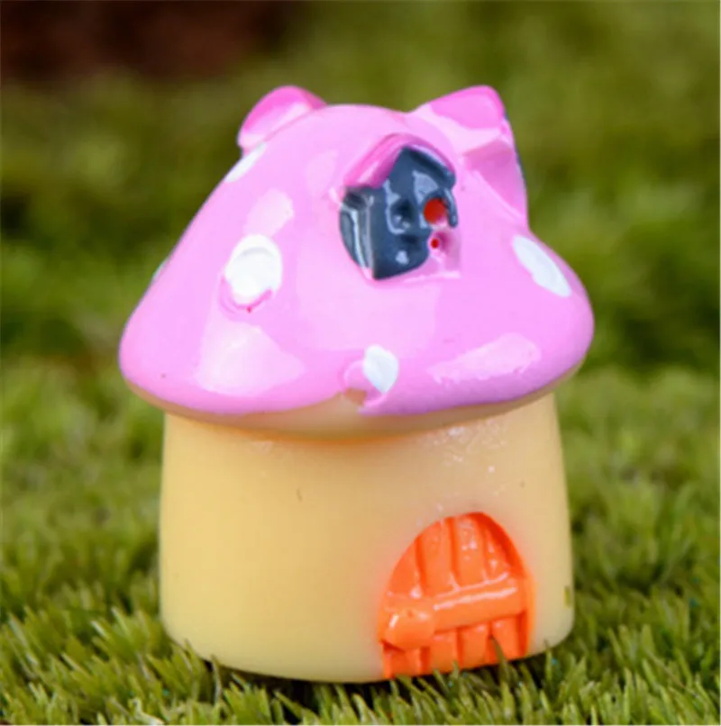 Multi-styles cute Mini Stool Couples animals trees Bridge Miniatures Micro Landscape Action Figures fairy garden supplies | Дом и сад
