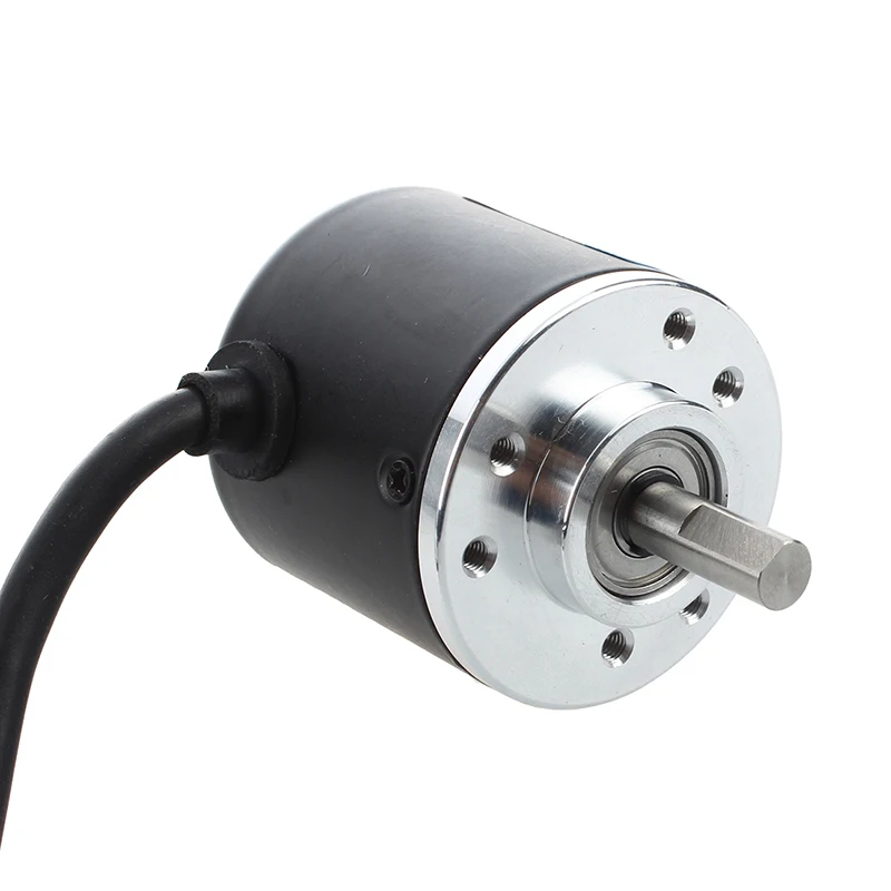 Роторный энкодер 400 P/R 6 мм инкрементный оптический вал рабочее измерение 5-24 В |