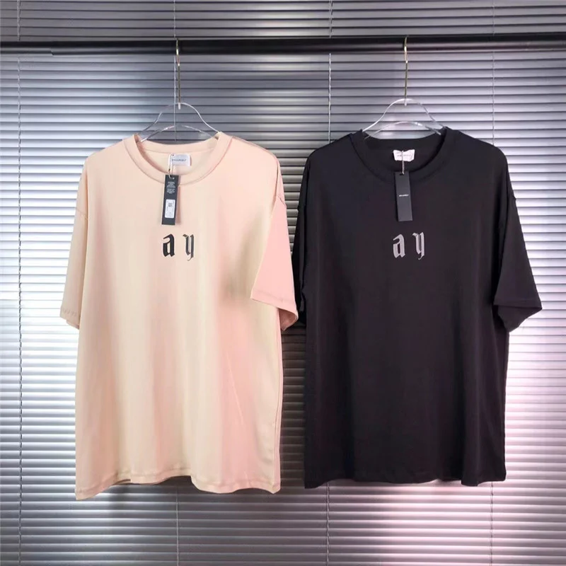 New Reflective Askyurself T Shirt Men Women 1:1 High Quality Lost In Paradise Vintage Top Tee T-Shirt | Мужская одежда