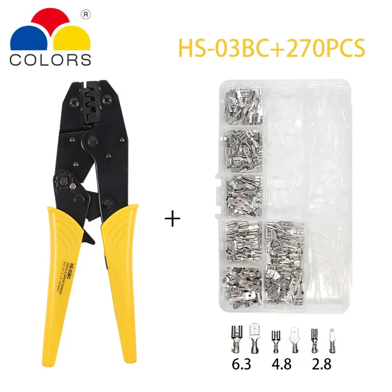 HS 03BC MINI EUROP Стиль обжимной инструмент обжимные плоскогубцы 0 5 1 мм Мульти 6 3/4 8/2 8