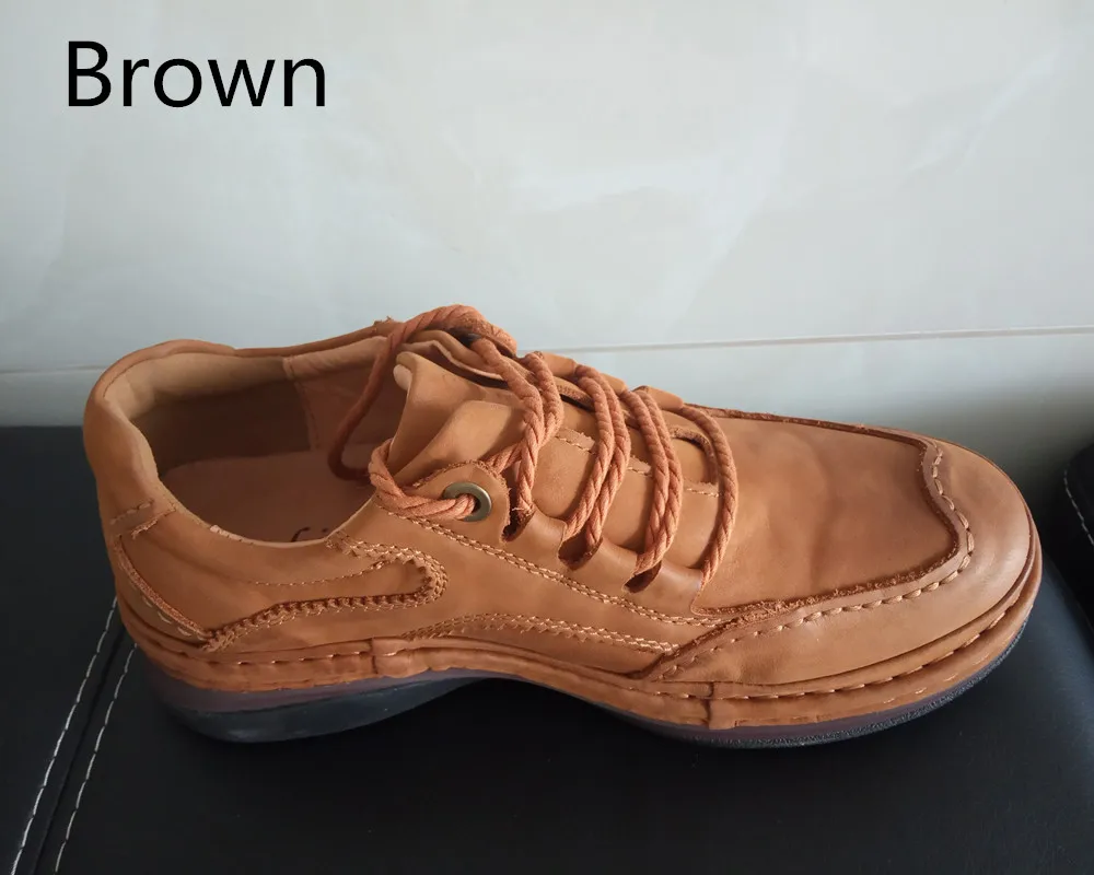 Мужская повседневная обувь Обувь из натуральной коровьей кожи Зимняя теплая