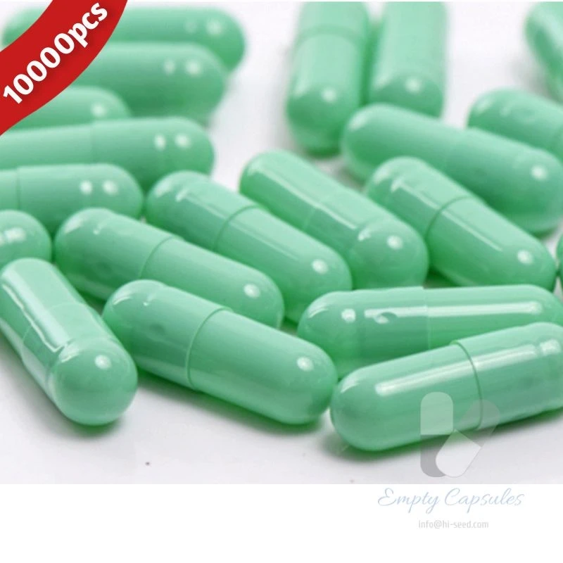 10000 капсул растительная капсула оболочка № 0 большое небольшое съедобное