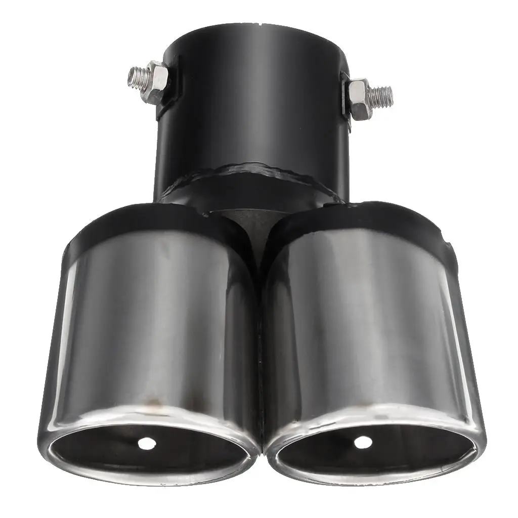 Автомобильный задний изогнутый GUAL EXHUAST глушитель труба наконечники