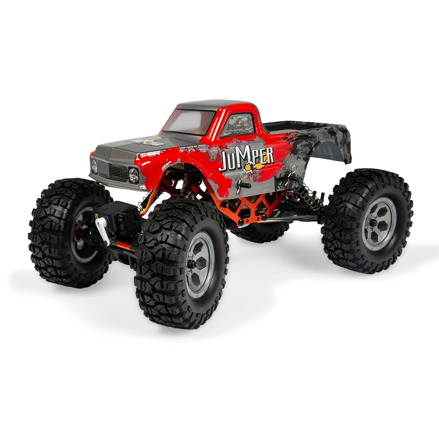 HSP EX86012-12092 Красный 2,4 ГГц Электрический 4WD внедорожный RTR 1/16 Масштаб RC EP Гусеничный