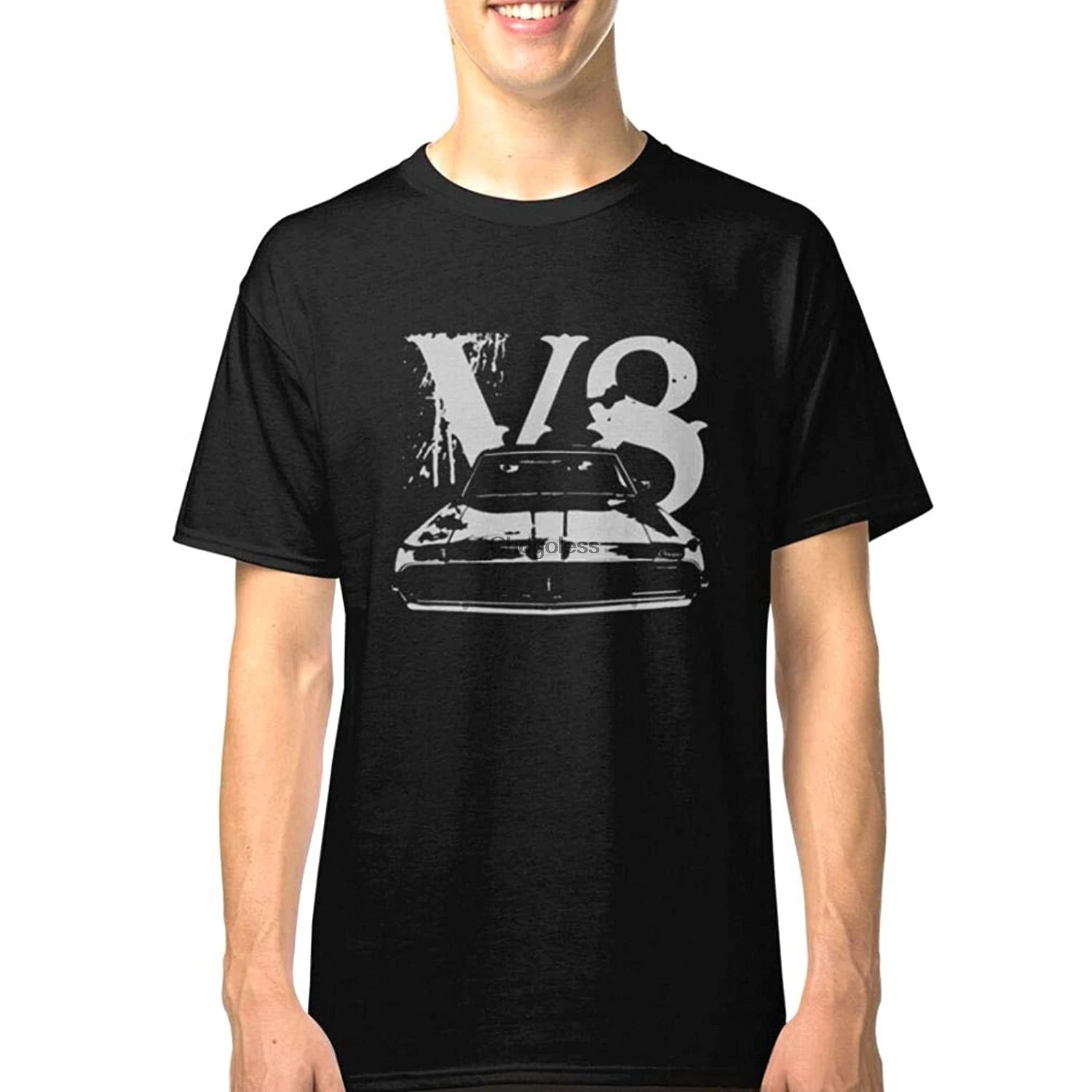 1969 Меркурий Кугар Устранитель гриль изношенный вид футболка 17 рубашка |