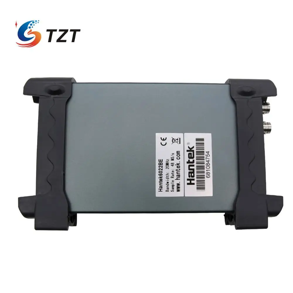 TZT Hantek 6022BE 48MSa/s 20 МГц цифровой осциллограф на базе ПК двухканальный с 2
