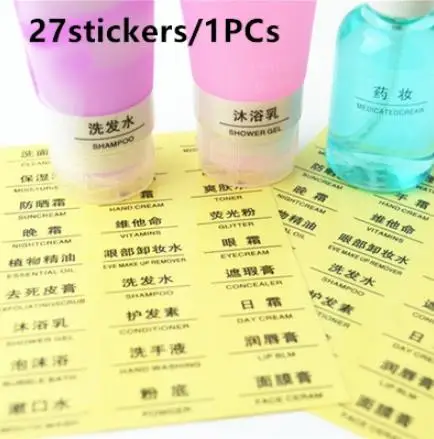 Waterproof Stickers 1 шт. 50/150/300ml прозрачный пенясь бутылка для жидкого мыла, мусс точек розлива гель для душа шампунь лосьон бутылки насоса пены - Цвет: Waterproof Stickers