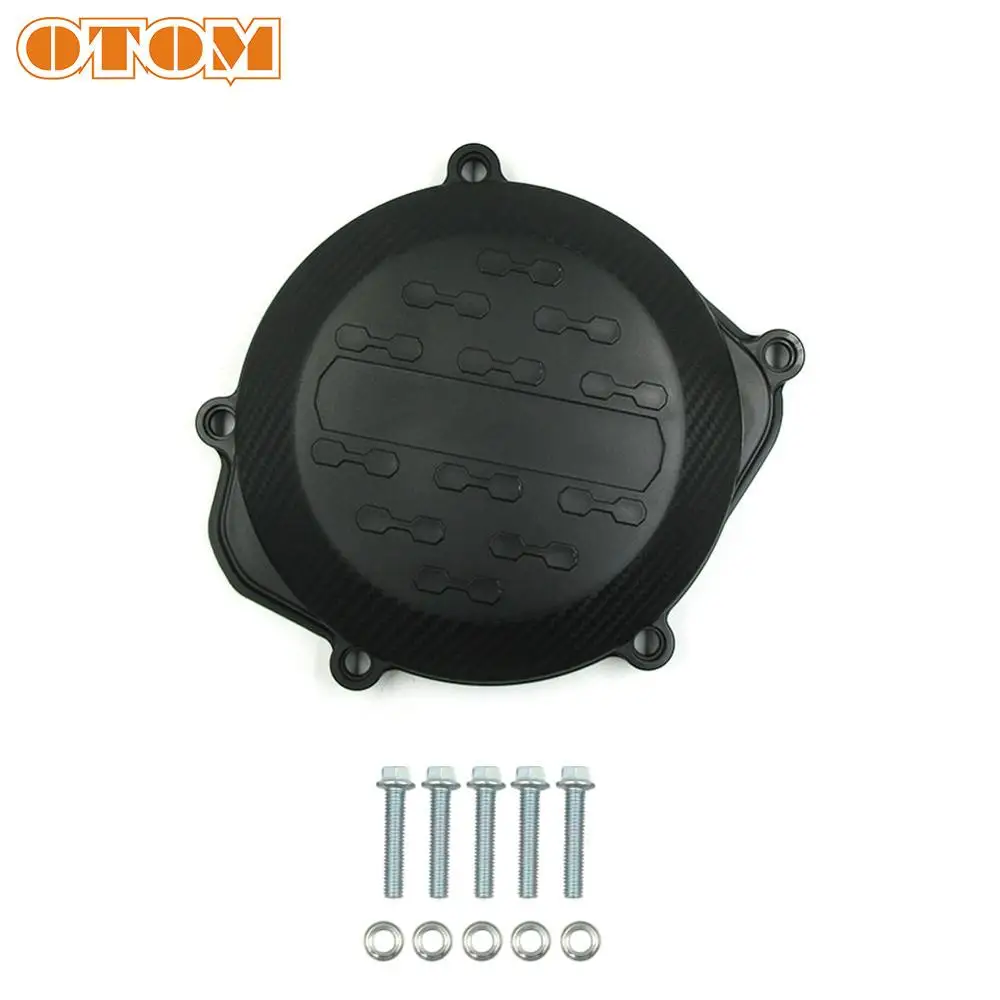 

OTOM New Motorcycle Clutch Cover Protection Guard For HONDA Dirt Bike Motocross Enduro Clutch Case For CRF450R CRF450X CRF 450 R