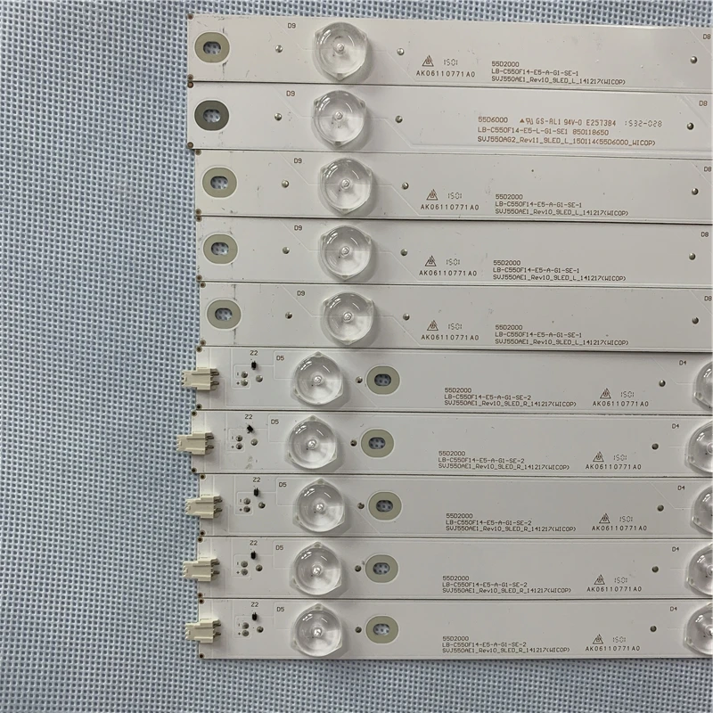 1108 мм Светодиодная лента подсветки для Philips 55 дюймов LB C550F14 E5 L G1 SE1 850118650