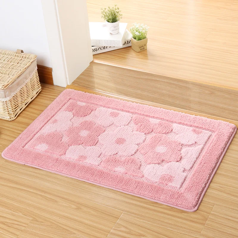 Домашний напольный коврик мягкий ворсистый 7 размеров Противоскользящий для