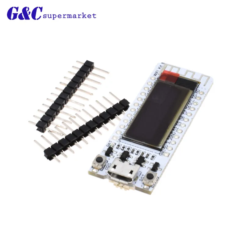 ESP8266 WIFI чип 0 91/0 96 дюйма OLED дисплей NodeMcu модуль для Arduino diy электроники | Электронные