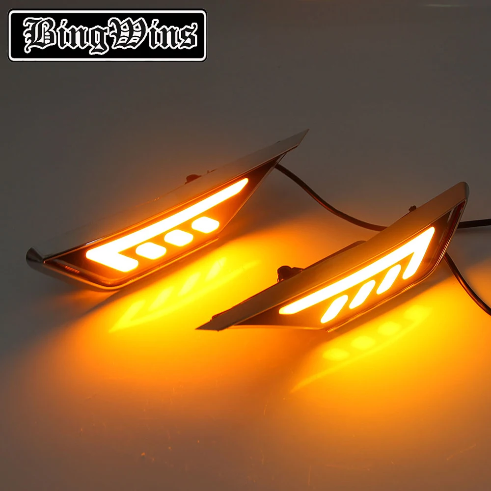 

Car style For Honda Civic 16-20 modified LED daytime running light, streamer turn to daytime running light, fog light