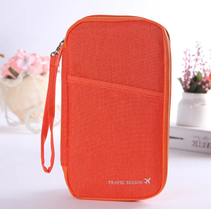 quality travel document storage bag wallet passport ID ticket flight credit card package box passport package