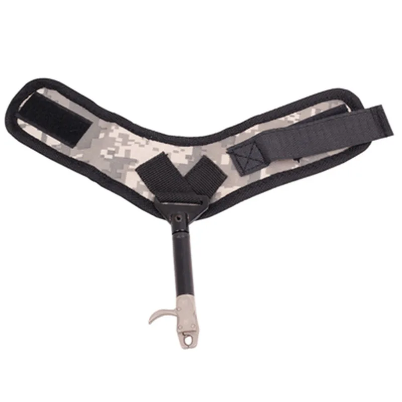 

Cam Nylon Archery Wristband Release Aid Compound Bow Hunting Shooting Accessories Adjustable Length Bow Release