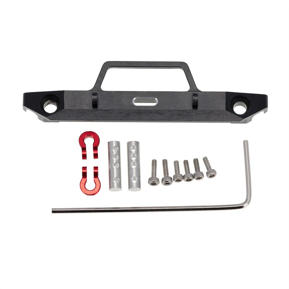 

for Axial SCX24 90081 1/24 RC Crawler Car Upgrade Parts Metal Front Bumper Accessories