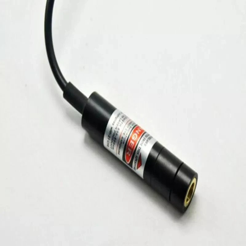 Фокусируемый 5mw 635nm оранжевый красный лазерный точечный модуль w 5V адаптер