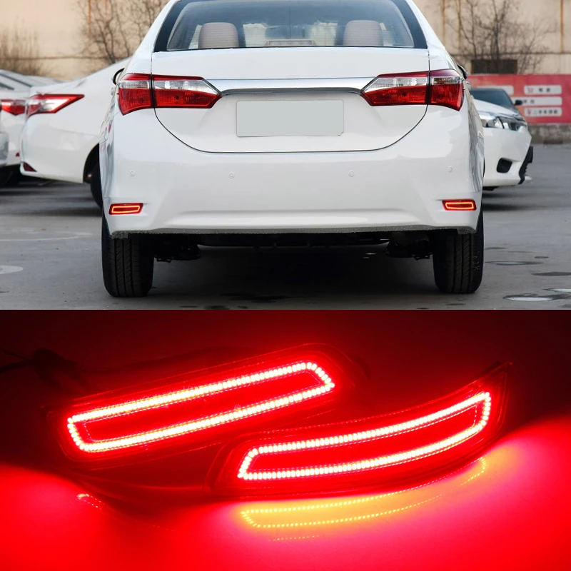 Для Toyota Corolla Altis 2014 2015 2016 2017 2018 Автомобильный светодиодный задний противотуманный