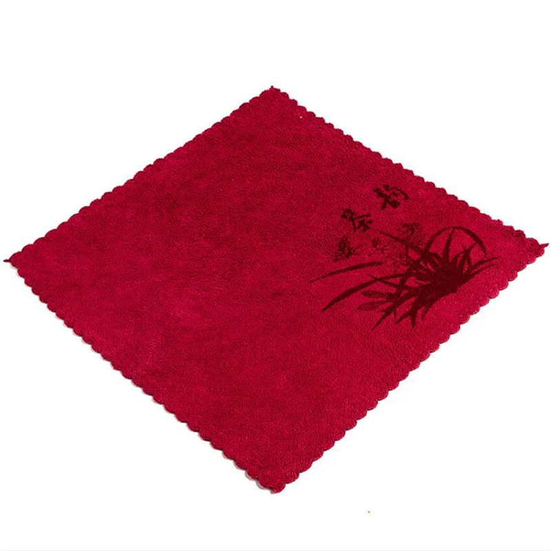 Бытовые многофункциональные абсорбирующие чайные полотенца из микрофибры с