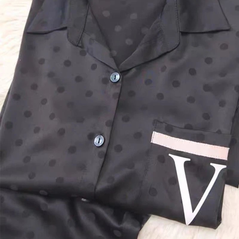 Новое поступление модная женская пижама 2020 полосатая длинная Пижама комплект из