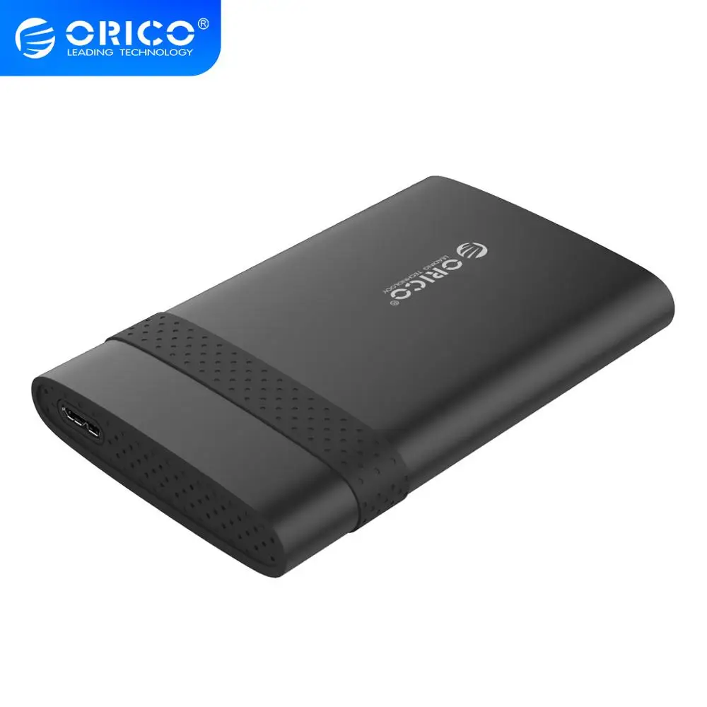 

ORICO 2TB SATA to USB 3.0 2.5 inch HDD Case SSD Disk Box with Rubber USB3.0 Hard Drive Enclosure Tool Free For 9.5mm below HDD