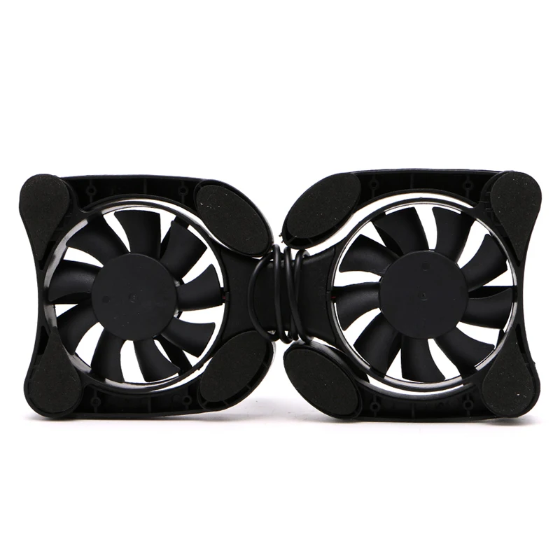 

Folding USB Dual Fan Cooler Cooling Pad Stand for PC MAC Laptop Notebook Macbook