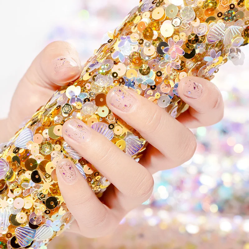 1 шт. ручная Подушка для дизайна ногтей коврик с блестками практическая Складная