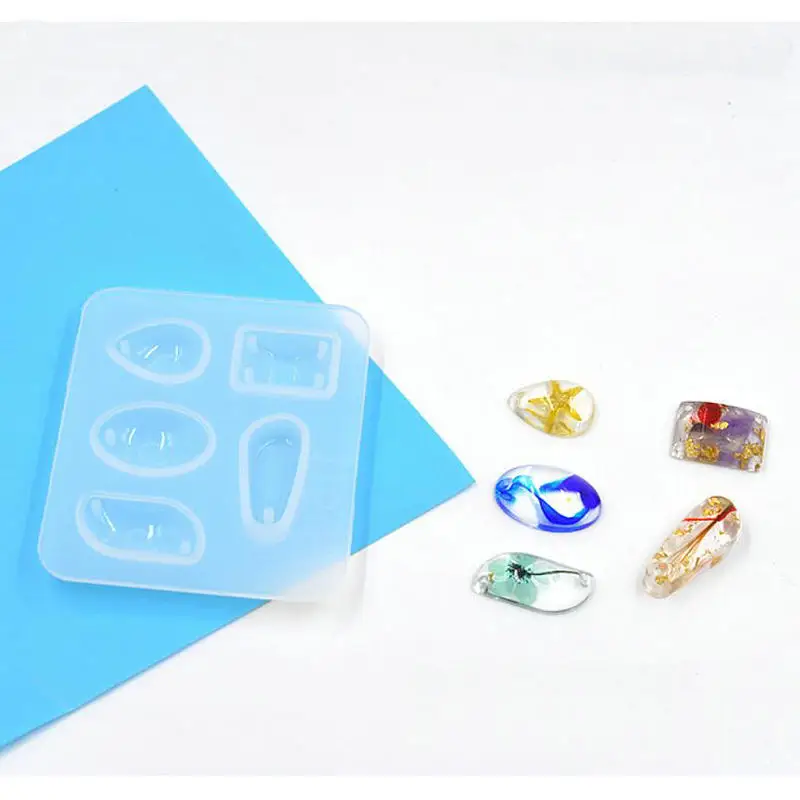 Силиконовые формы для карточек из эпоксидной смолы DIY высушенные цветы ювелирные