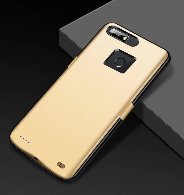 Gold For 7A Pro 6800 мА/ч Расширенный чехол для телефона с аккумулятором питания для huawei Honor 7A Pro, чехол для резервного зарядного устройства для Honor 7A Pro, чехол для внешнего аккумулятора - Цвет: Gold For 7A Pro