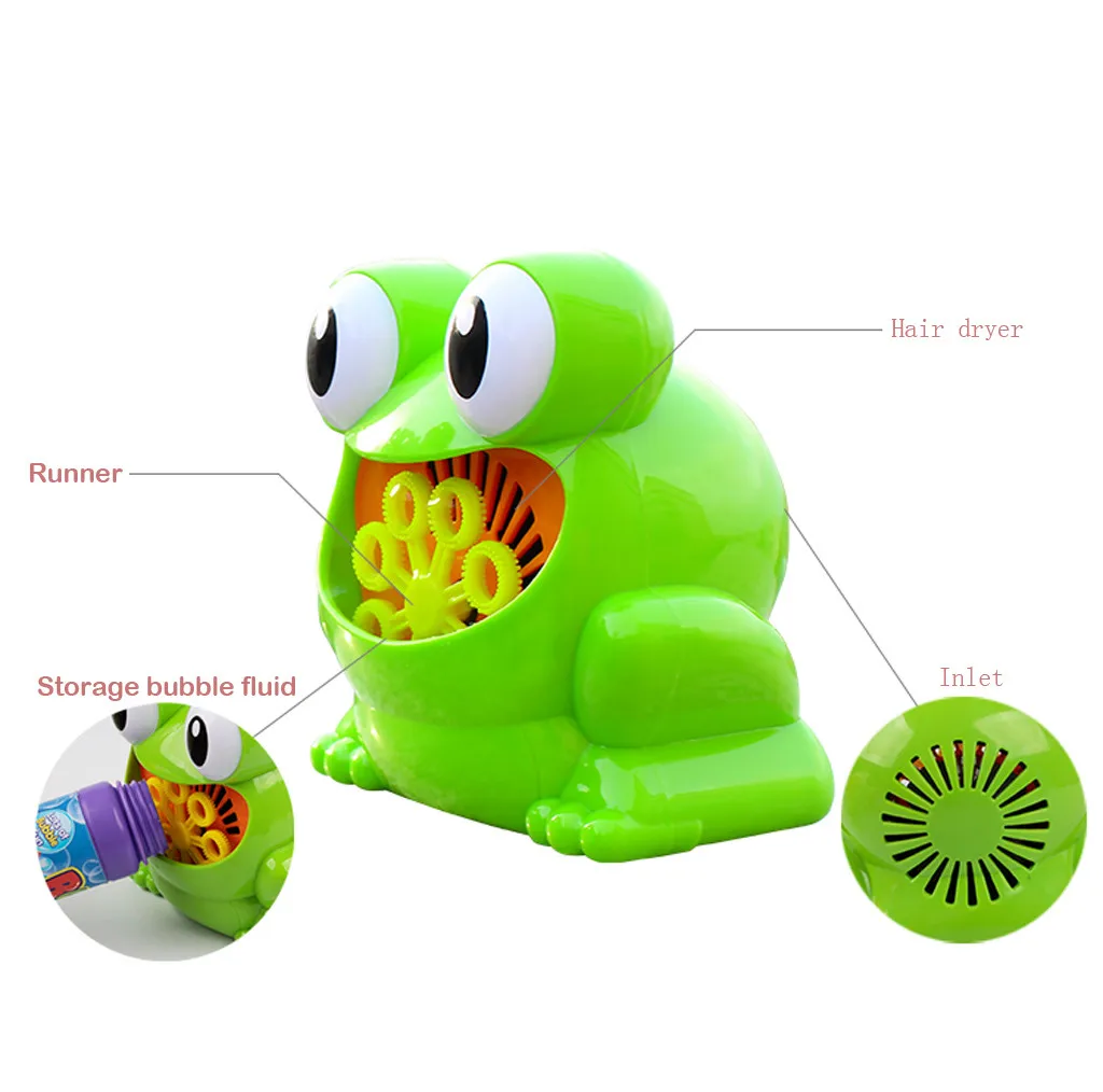 Забавная Автоматическая воздуходувка для пузырей электрическая пузырьковая