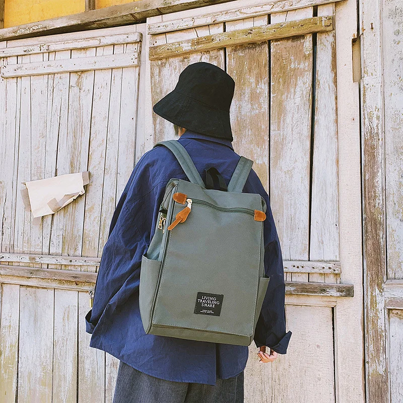 Ikaif 2019 Casual Backpack Women Waterproof Nylon School Bags for Teenage Girls High Quality Fashion Travel Tote | Багаж и сумки