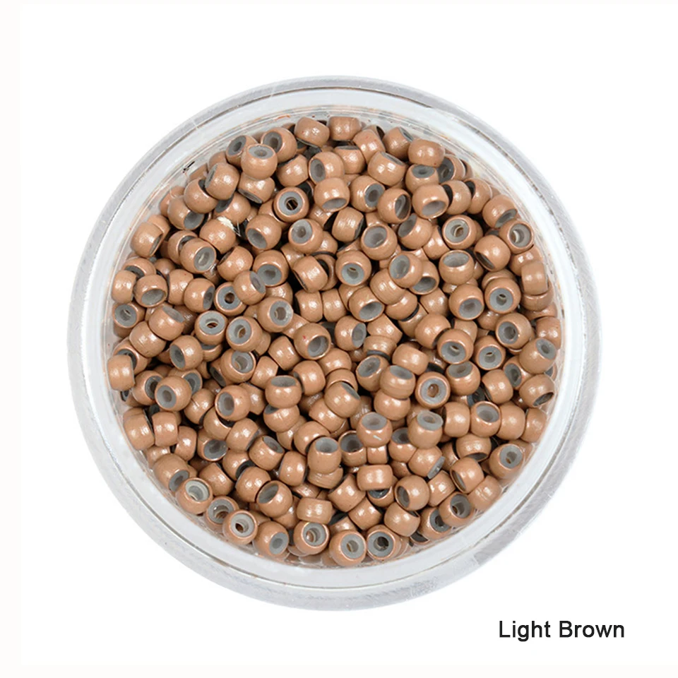 1000 шт. 3 0 мм нано-кольцо медное Силиконовое искусственное кольцо для волос