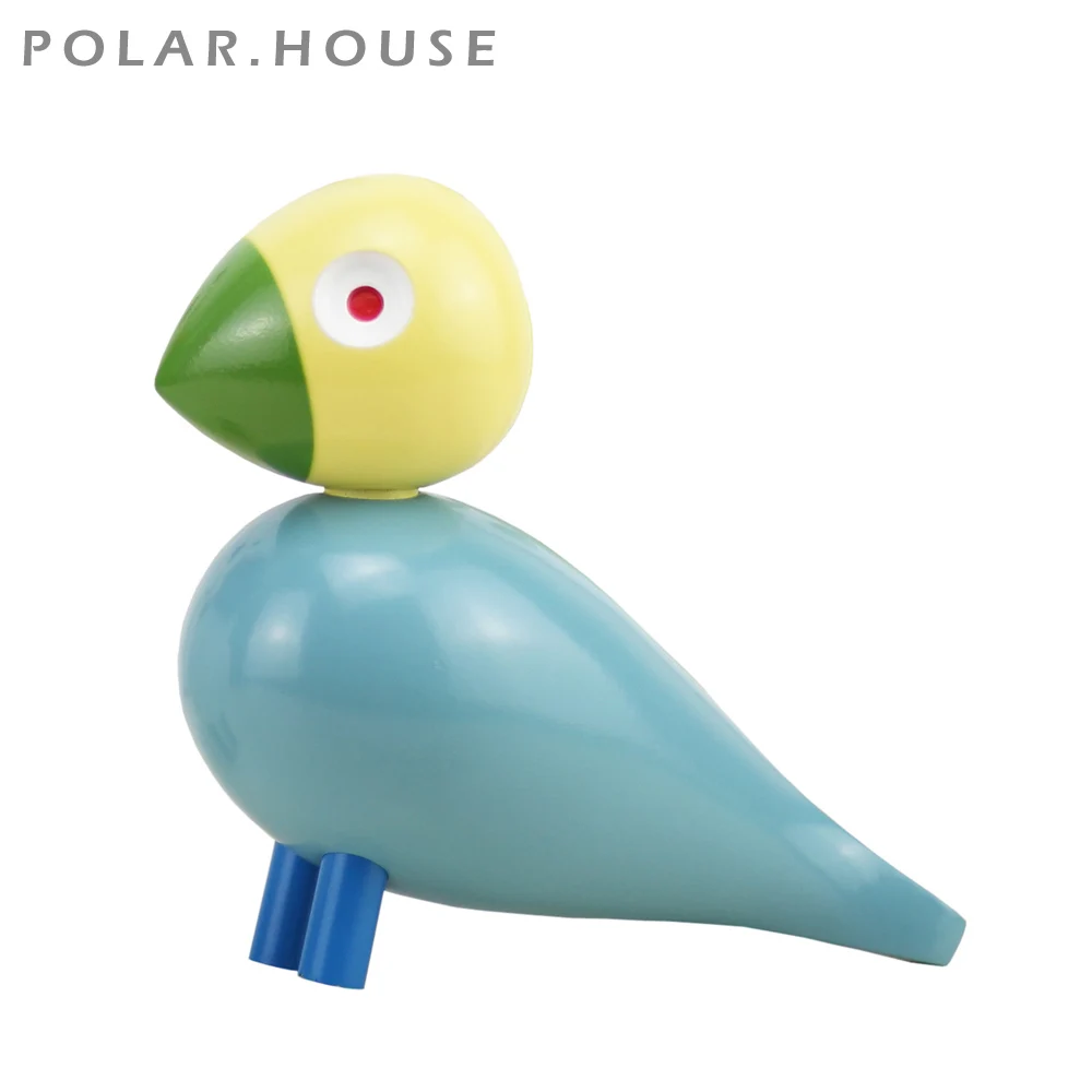 Дания деревянные куклы птицы резьба по дереву украшение креативная домашняя