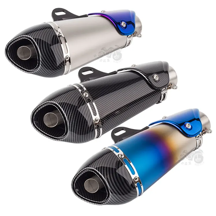 

Universal Motorcycle sports modified yoshimura exhaust Muffler Escape pipe CB400 Z250 GSX250R RC390 Z900 MT03 MT09