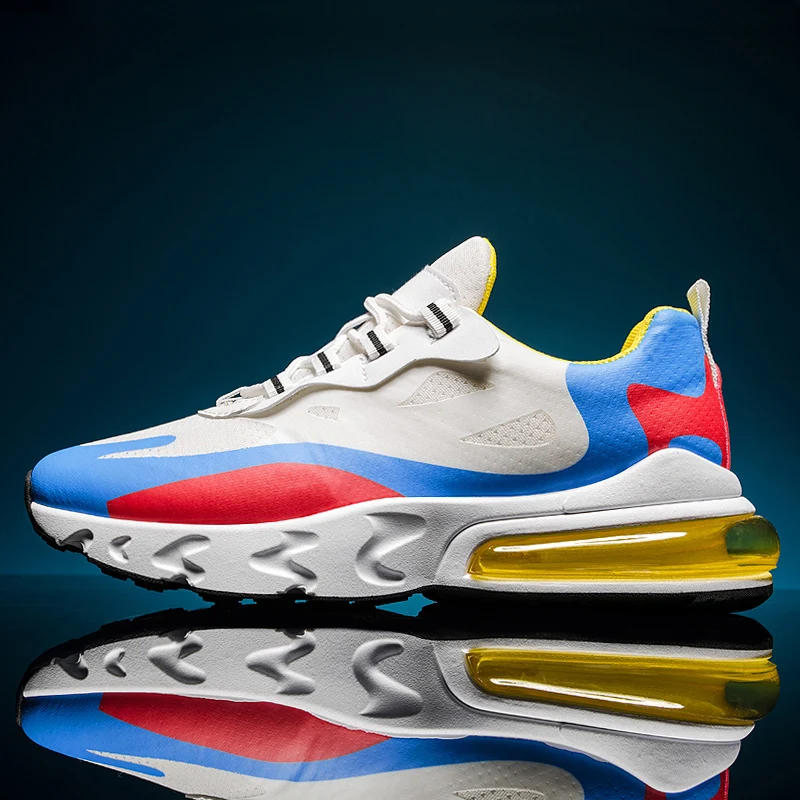 Мужские кроссовки трендовые мужские на массивном каблуке удобная обувь с