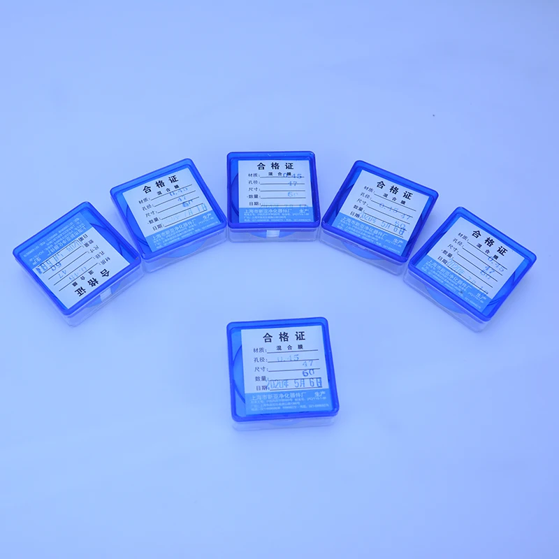 Микропористый мембранный фильтр ацетатная целлюлоза нейлоновая мембрана 50