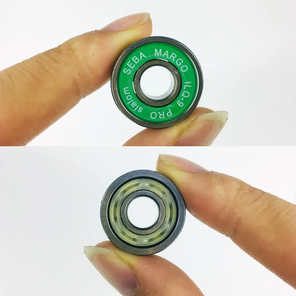 16 шт. высокоусиленные стальные подшипники для роликовых коньков|skate bearings|ilq-9
