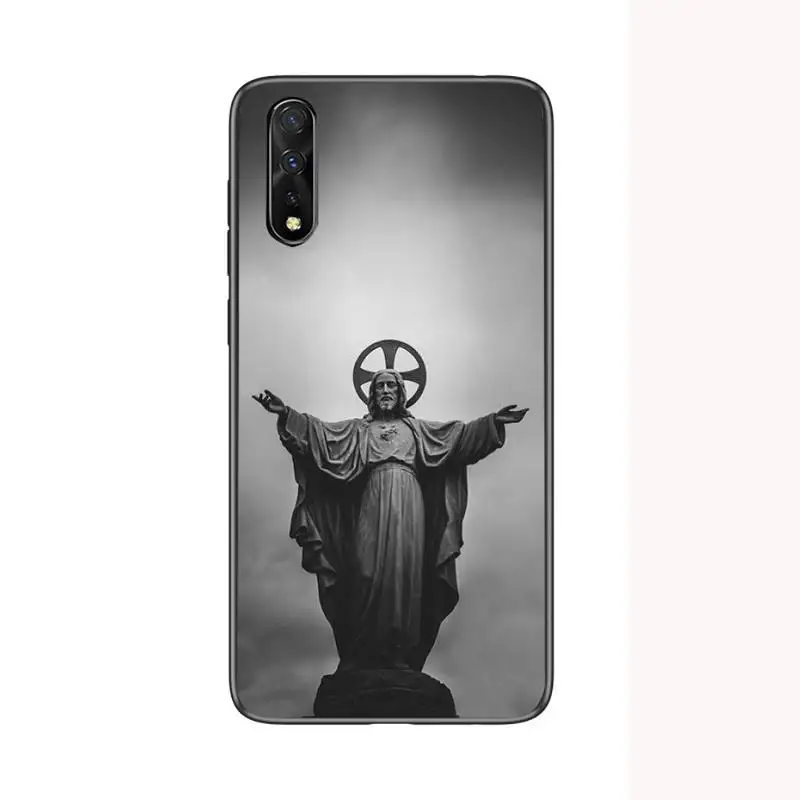 

Jesus Christ God Bless You Luxury Phone Case For Samsung A10 A12 A02 A20E M30 A31 A32 A40 A50 S A52 A51 A70 A71 A80 Cover Fundas