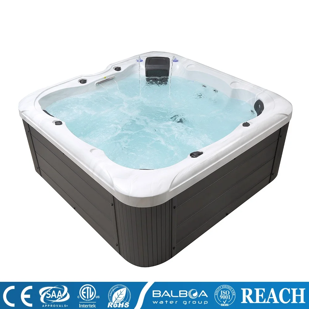 Уличная гидромассажная Ванна с нагревателем и озоном 6 человек 36 струй|Ванны