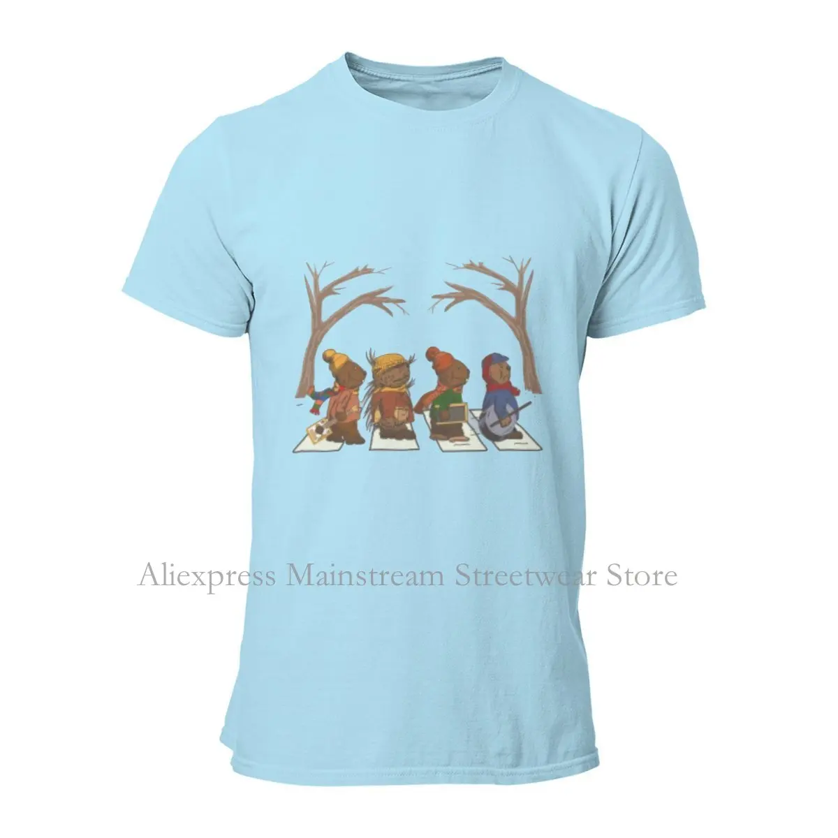 Футболка мужская хлопковая с вырезом Кувшин и надписью Emmet