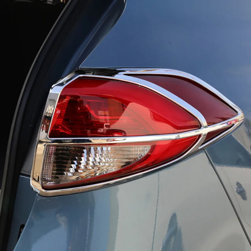 Подходит для Hyundai Tucson 2015 2018 Chrome передний задний багажник Головной фонарь абажур