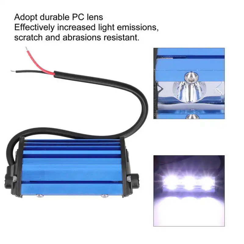 Аксессуары для машины машинный Стайлинг 9 Вт мотоциклетные передние